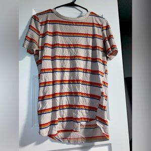 rainbow short sleeve shirt